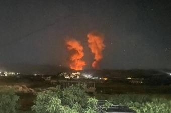 بالصور: غارات على غرب بعلبك... وقصف عنيف جنوباً