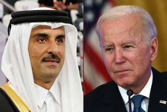 بايدن لأمير قطر: للضغط على حماس من أجل الموافقة على اتفاق الهدنة