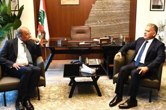 اللواء ابراهيم يلتقي ريزا: مخاوف مشتركة من التّصعيد المتواصل في جنوب لبنان