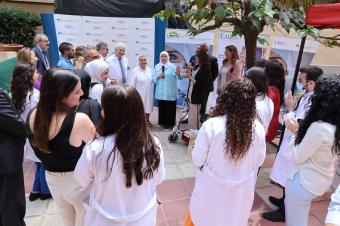 حملة توعية للمركز الطبي للجامعة اللبنانية الأميركية – مستشفى رزق حول مرض التصلب المتعدد