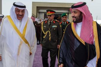 بالصور: ولي عهد الكويت في جدّة