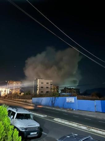 بالفيديو والصور: عشرات الضحايا في غارة إسرائيلية على برجا