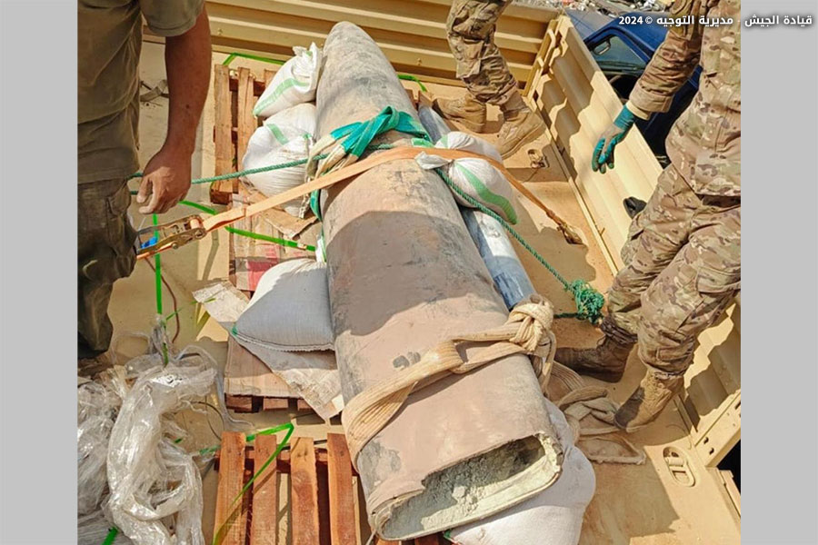 الجيش: تفجير ذخائر غير منفجرة في هذه المنطقة...