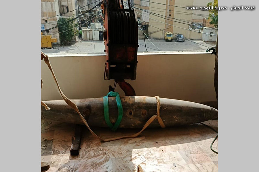 الجيش: تفجير ذخائر غير منفجرة في هذه المنطقة...