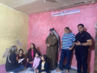 مع عائلة أم محمد