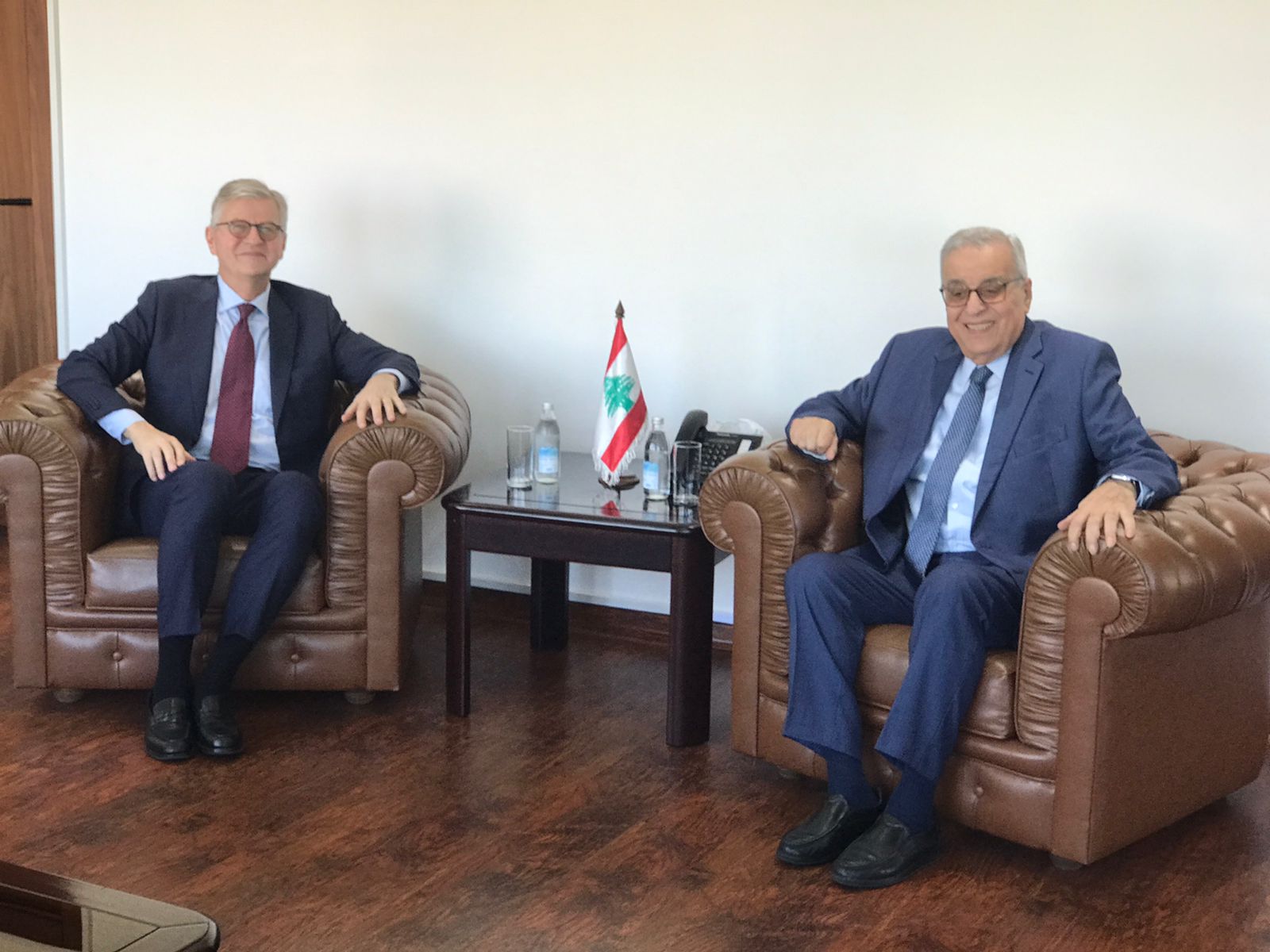 بوحبيب أمام لاكروا: متمسكون بتطبيق القرار 1701 ونرفض التعرض لـ اليونيفيل