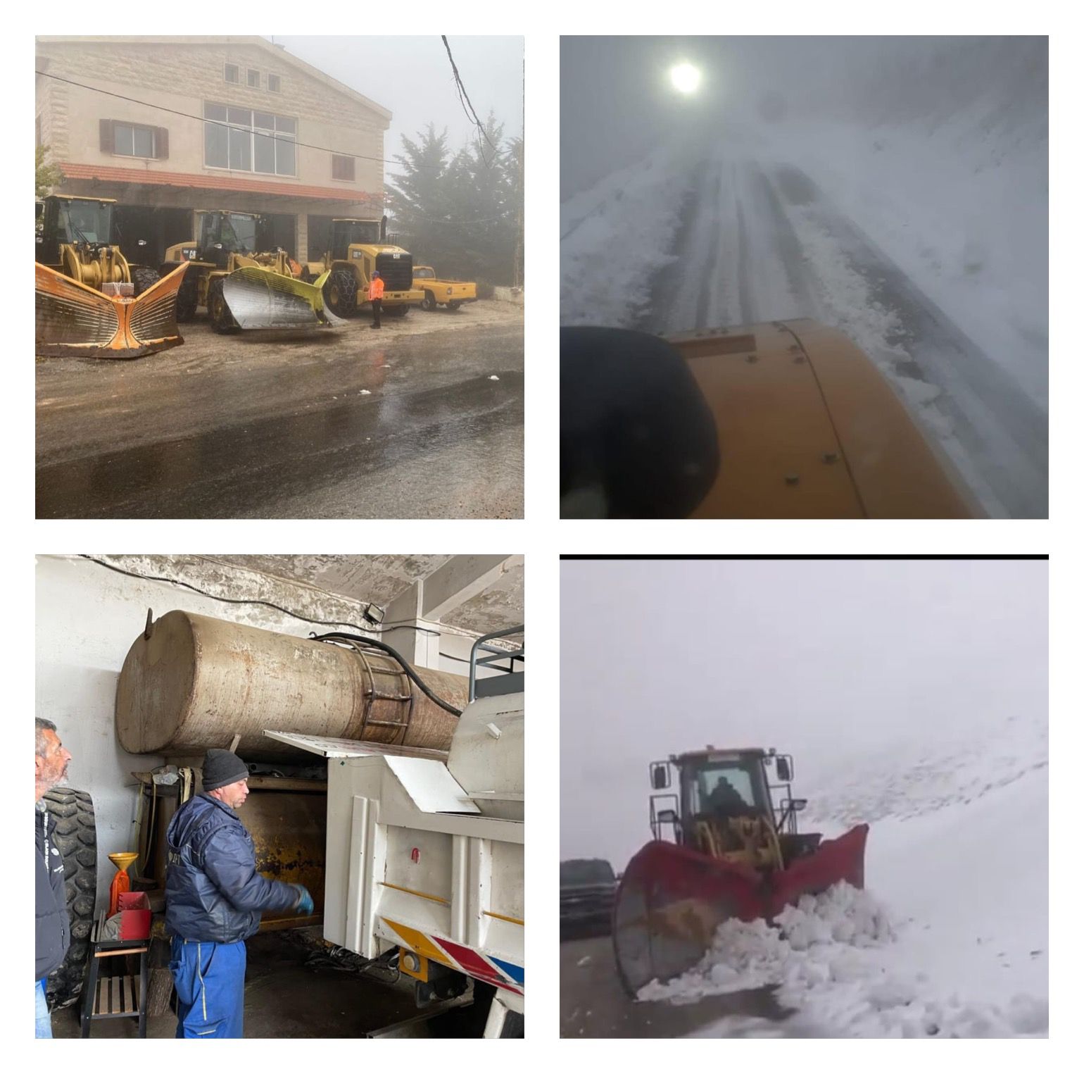 حمية: مراكز جرف الثلوج على السلسلتين الغربية والشرقية على جهوزية