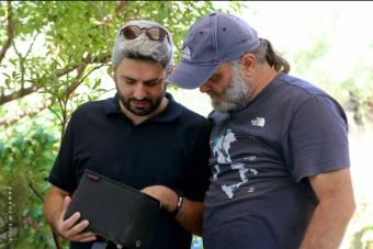 يوسف ومخرج البرنامج طوني نعمة