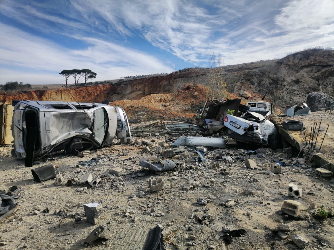 بالفيديو - دمار هائل عند مدخل بلدة الخيام