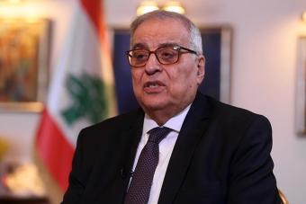 بوحبيب يشدد على ضرورة إظهار الحدود بين لبنان واسرائيل