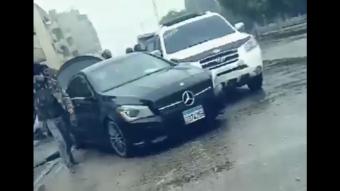 بالفيديو: إطلاق نار على سيارة لبنانية في سوريا