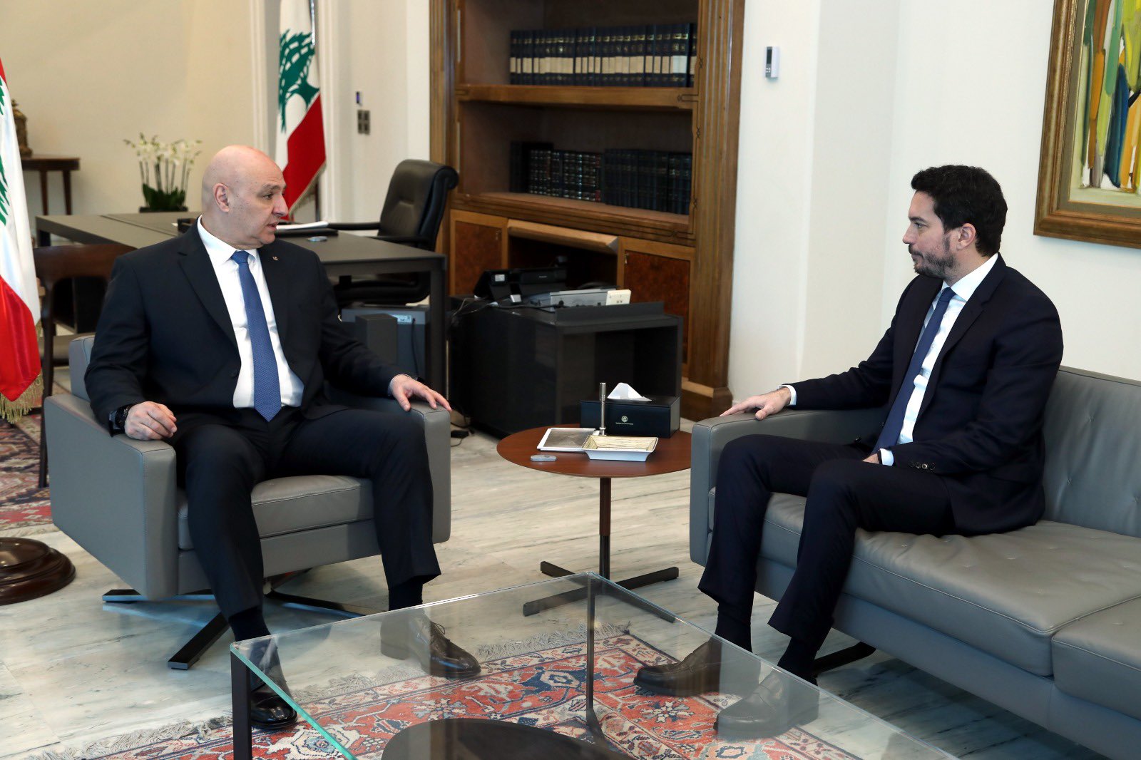 استشارات نيابية في بعبدا لتسمية رئيس الحكومة.. ميقاتي ام نواف سلام؟