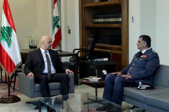 الرئيس عون يستقبل عثمان والبيسري في زيارة تهنئة