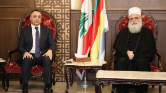 أبي المنى يبحث الأمن والشؤون الاجتماعية والجبلية في سلسلة لقاءات
