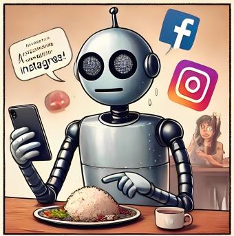 خبرة تنافس الروبوت (الصورة بتقنية AI)
