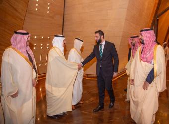 الشرع يلتقي بولي العهد السعودي في الرياض