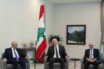 بري من بعبدا: "ببركات مار مارون"