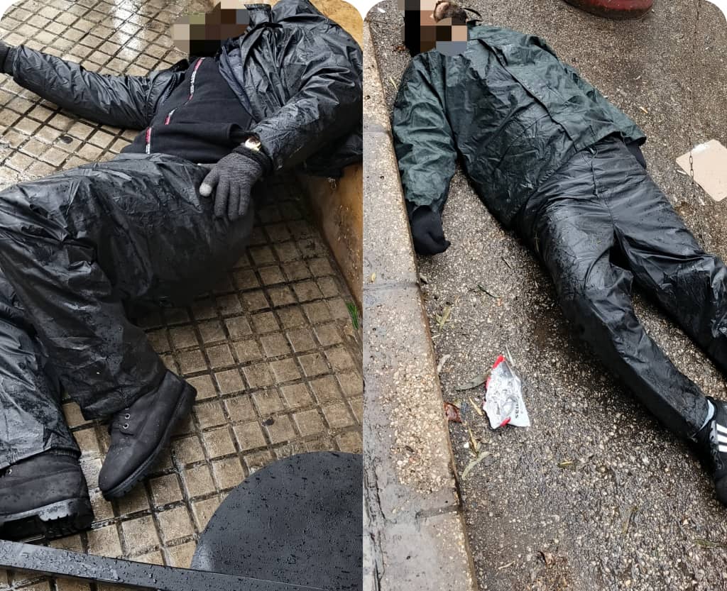 بالفيديو والصور - إحباط عملية سطو مسلح في الحمرا