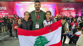 جاين عبود تحقق فضية تايكواندو في تركيا