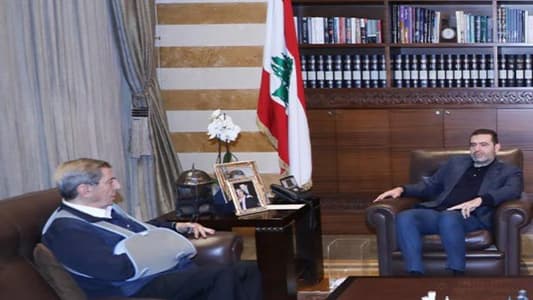 الحريري يبحث مع زواره آخر التطورات والأوضاع العامة