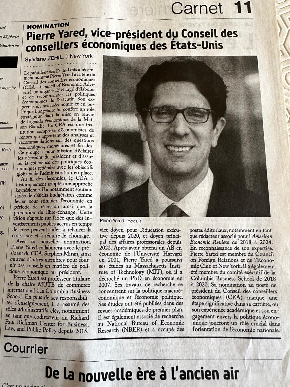 لبناني يتألق في البيت الأبيض