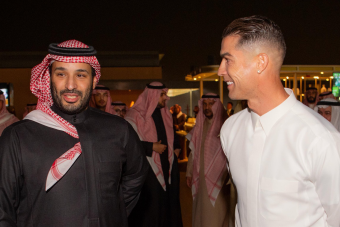 رونالدو: سعيد بالاحتفال بيوم التأسيس مع ولي العهد السعودي