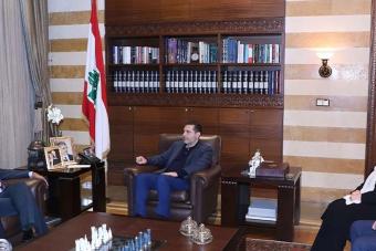 الحريري يستقبل شخصيات سياسية ودبلوماسية في بيت الوسط
