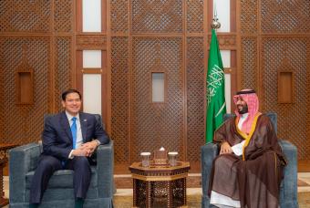 بن سلمان وروبيو يبحثان خفض التصعيد والتطورات الإقليمية