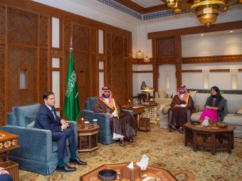 بن سلمان وروبيو يبحثان خفض التصعيد والتطورات الإقليمية