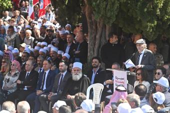 بالصور - جنبلاط يعلن نهاية تقليد 16 آذار...