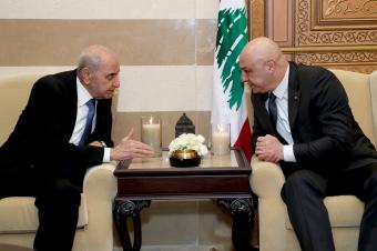 بالفيديو والصور - الرئيس عون في إفطار دار الفتوى: لا مشروع يعلو على مشروع الدولة القوية