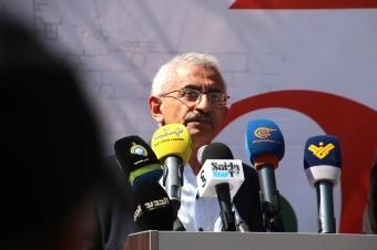 سعد يطلق موقفه من الانتخابات البلدية في مسيرة الوفاء للشهيد معروف سعد