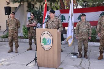 قائد الجيش يؤكد الإلتزام بتنفيذ القرار 1701 واتفاق وقف النار
