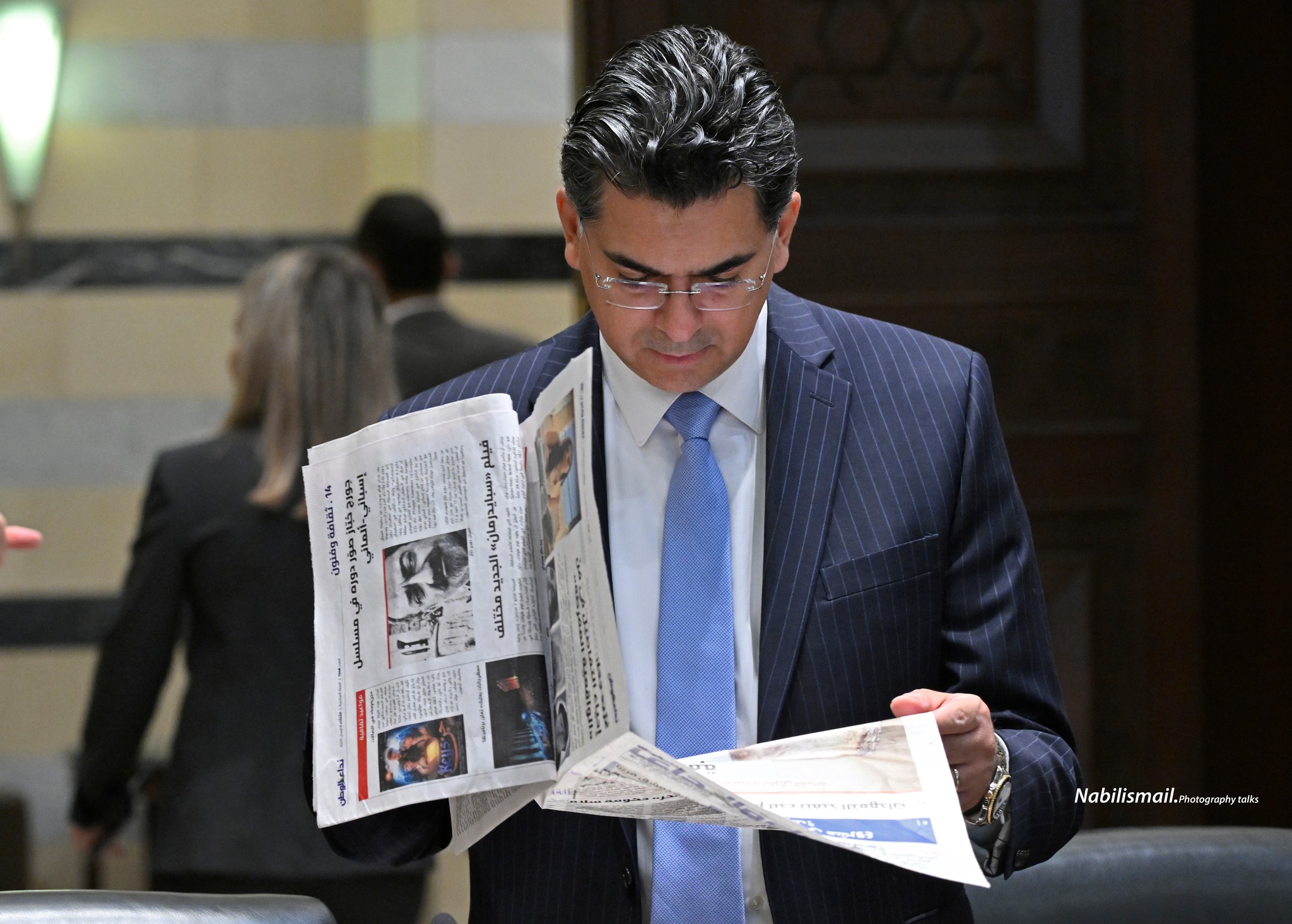 بالصور: نداء الوطن على طاولة مجلس الوزراء