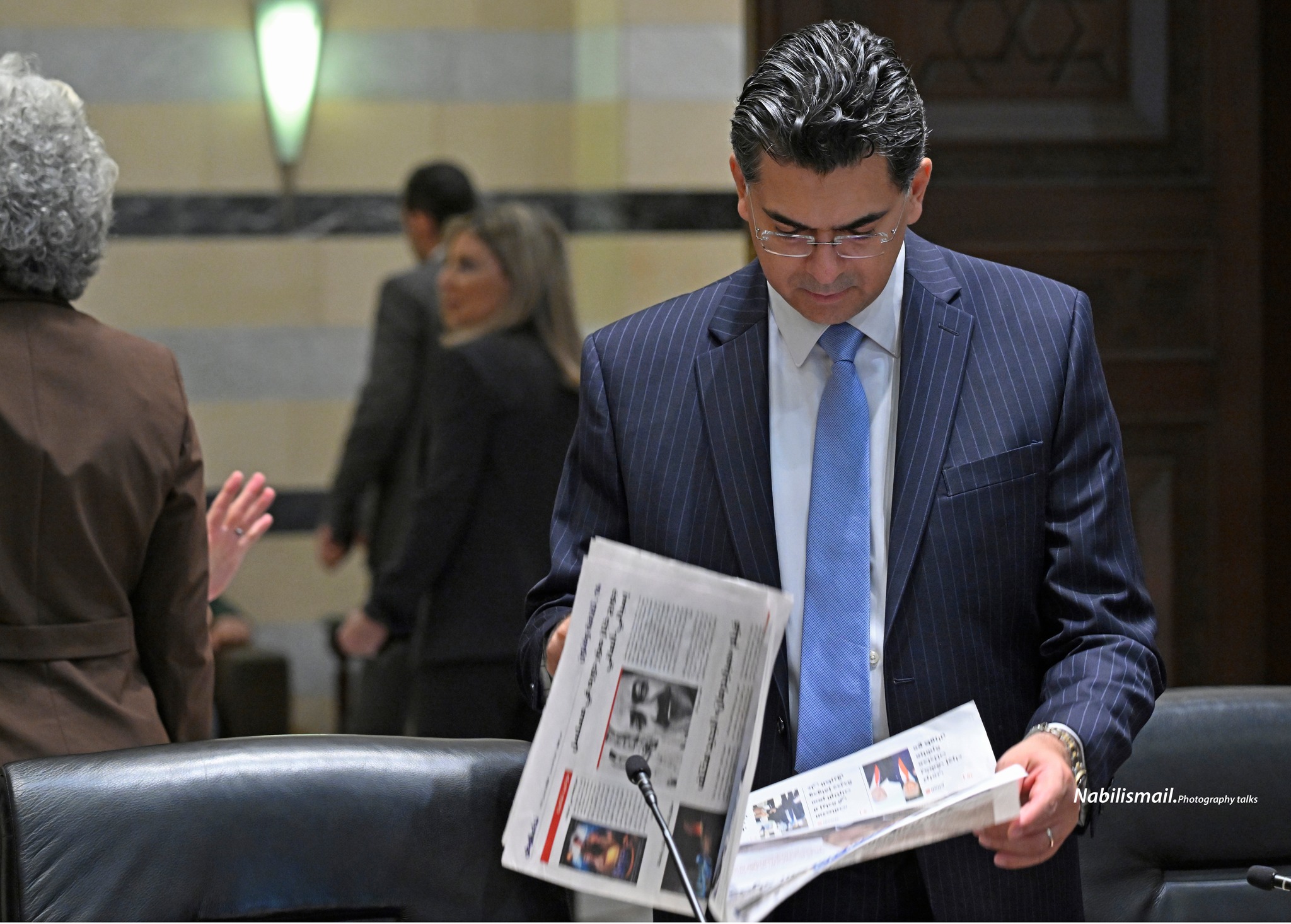 بالصور: نداء الوطن على طاولة مجلس الوزراء