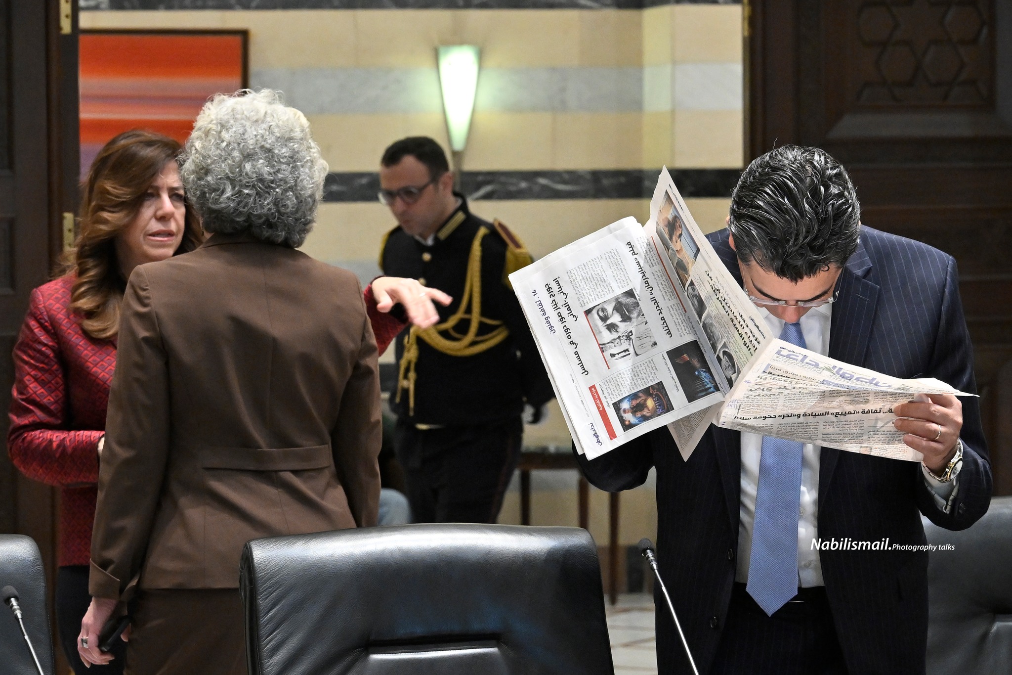 بالصور: نداء الوطن على طاولة مجلس الوزراء