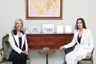 ستريدا جعجع التقت السيّدة الأولى: واثقة بأنها على قدر المسؤولية