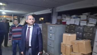 الصدي جال في شركة كهرباء لبنان الشاهدة على حجم جريمة ٤ آب