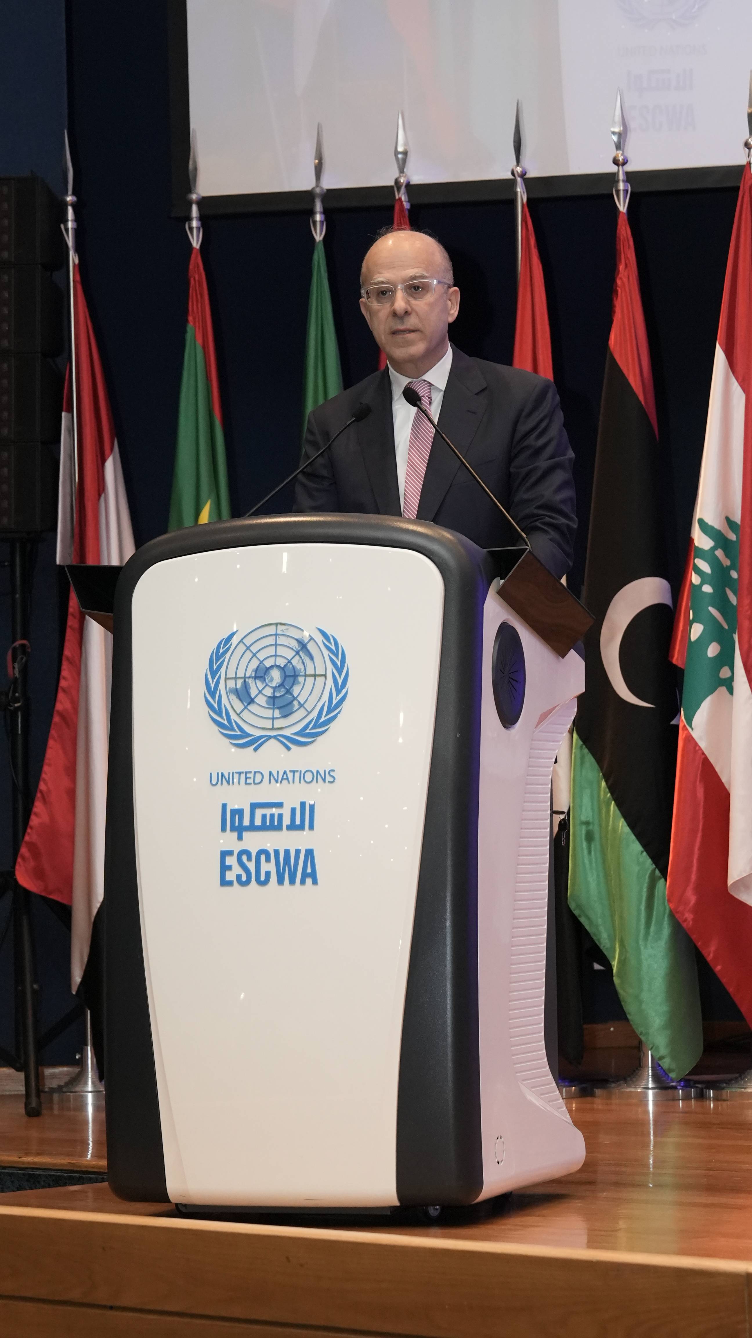 بالصور - افتتاح المنتدى العربي للتنمية المستدامة 2025 في بيروت