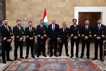 رئيس الجمهورية: الدولة عازمة على تطوير قطاع الطيران في لبنان
