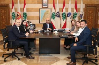 الحجار ترأس اجتماعا تحضيريا للإنتخابات البلدية والإختيارية في محافظتي لبنان الجنوبي والنبطية