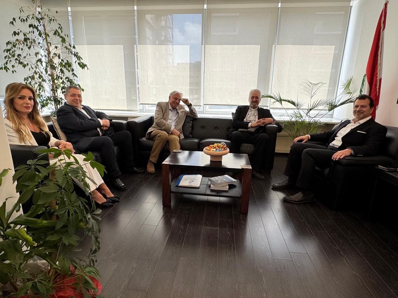 سلسلة لقاءات لشحادة في الوزارة