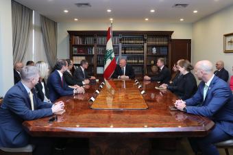 الرئيس عون: من مصلحة الولايات المتحدة الأميركية أن يبقى لبنان مستقراً وآمناً