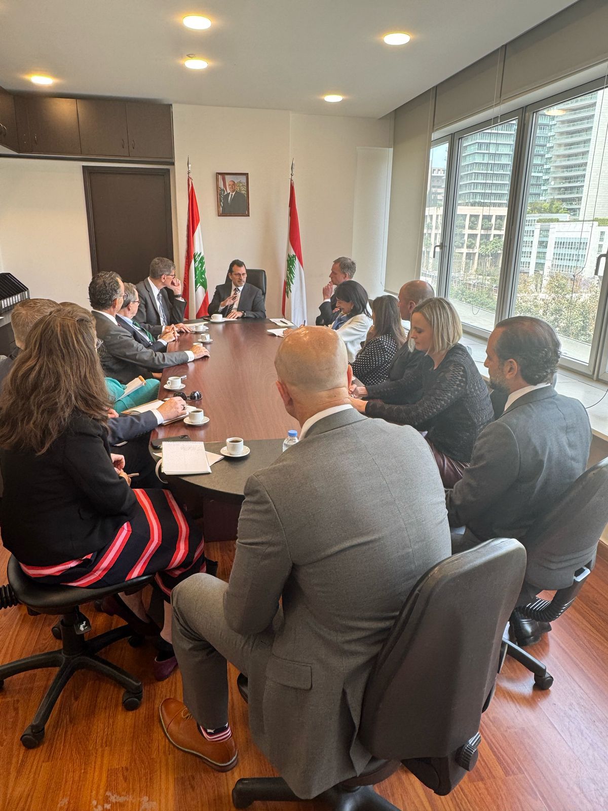 شحادة يلتقي السفير الإسباني.. ولقاءات جانبية أخرى