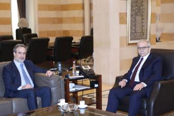 معوض من السراي: عودة الدولة تبعث الأمل في نفوس اللبنانيين