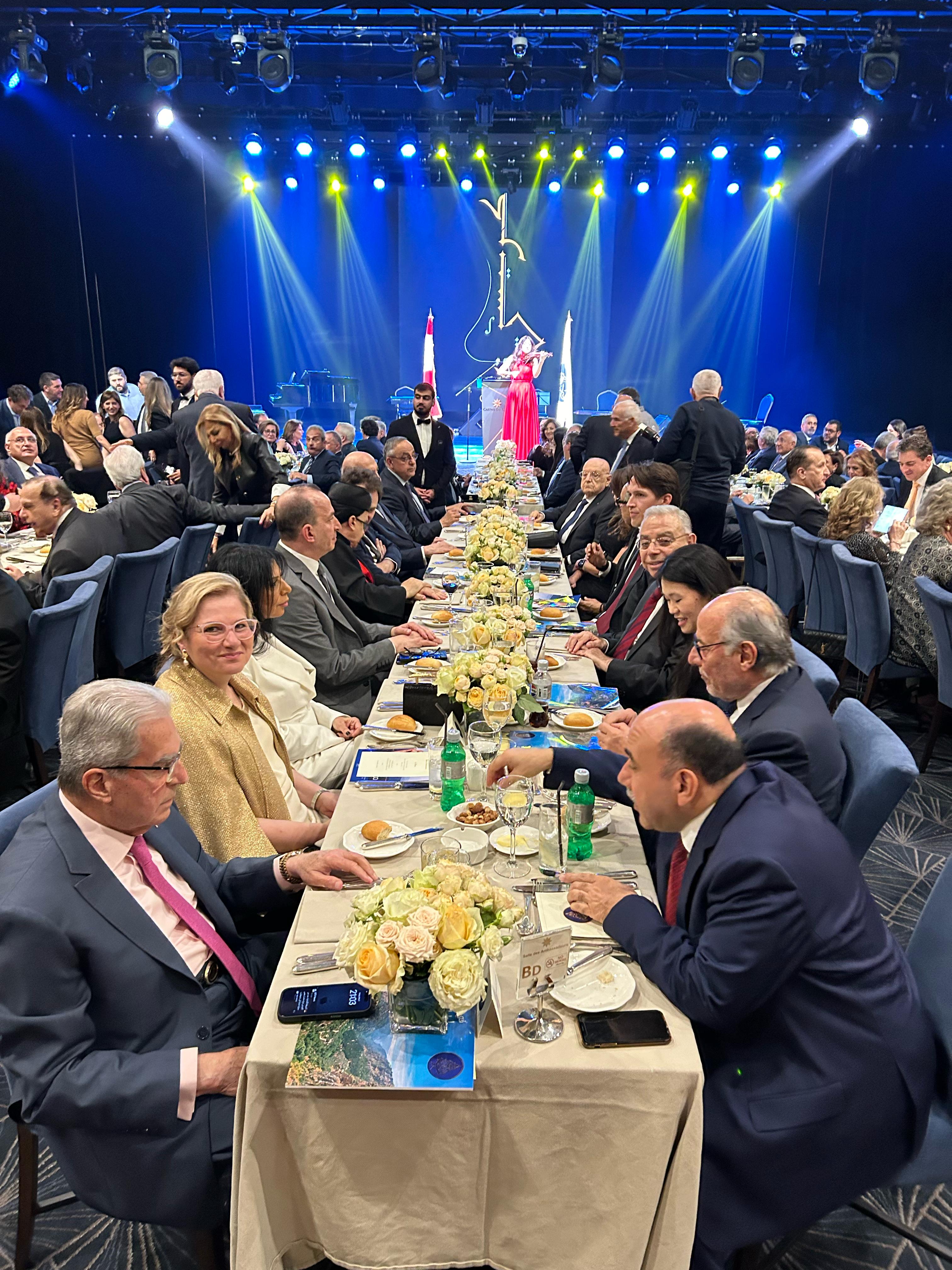 السفير كرم في حفل الرابطة المارونية: لا غلبة لأحد على أحد في لبنان لا بالعدد ولا بالسلاح