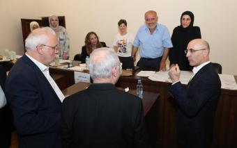 الحجار شكر القضاة والإداريين والأمنيين على إنجاح الانتخابات: "كلّي فخر بما حققتموه"