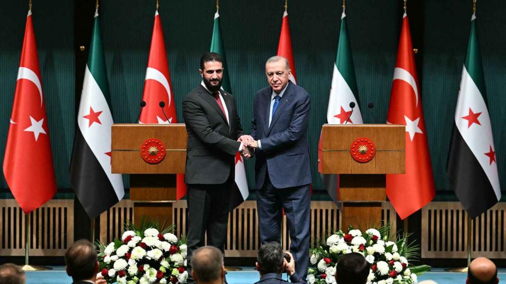 أردوغان يلتقي الشرع في إسطنبول