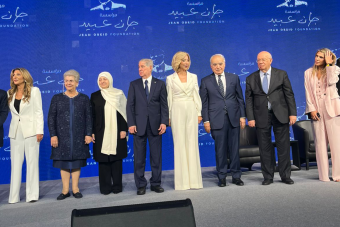 بالفيديو والصور - إطلاق كتاب "جان عبيد: ستة عقود في الوطن" خلال احتفال حاشد في بيروت