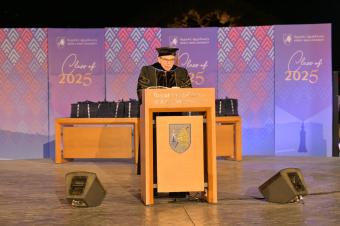 بالصور - سلام من "جامعة بيروت العربية": لا أمن أو أمان بدون حصر السلاح بيد الدولة